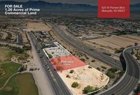 1.26 Acres to 4.8 Acres of Prime Retail Land