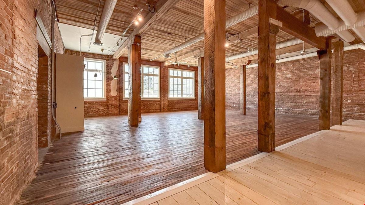 High profile commercial space available in the Old Cannery Building.