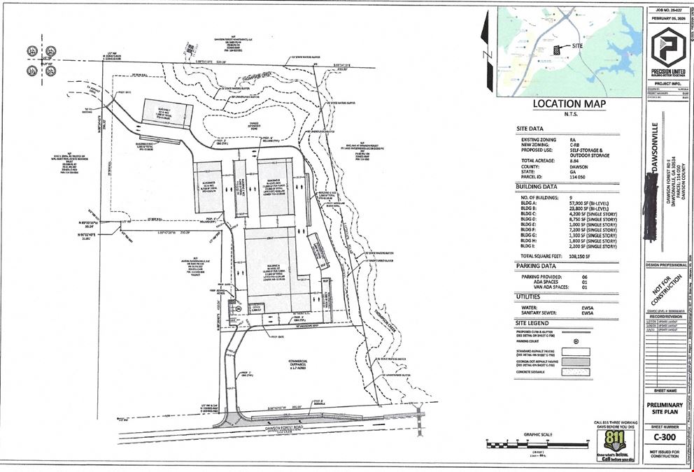 7.16 acres zoned for storage