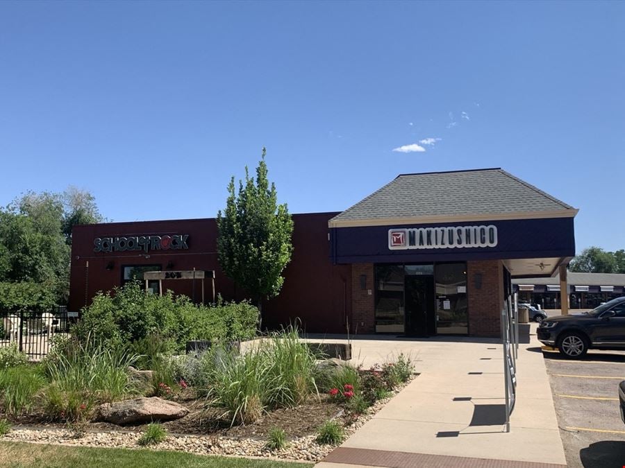 Retail and Built-Out Restaurant w/Patio Space for Lease