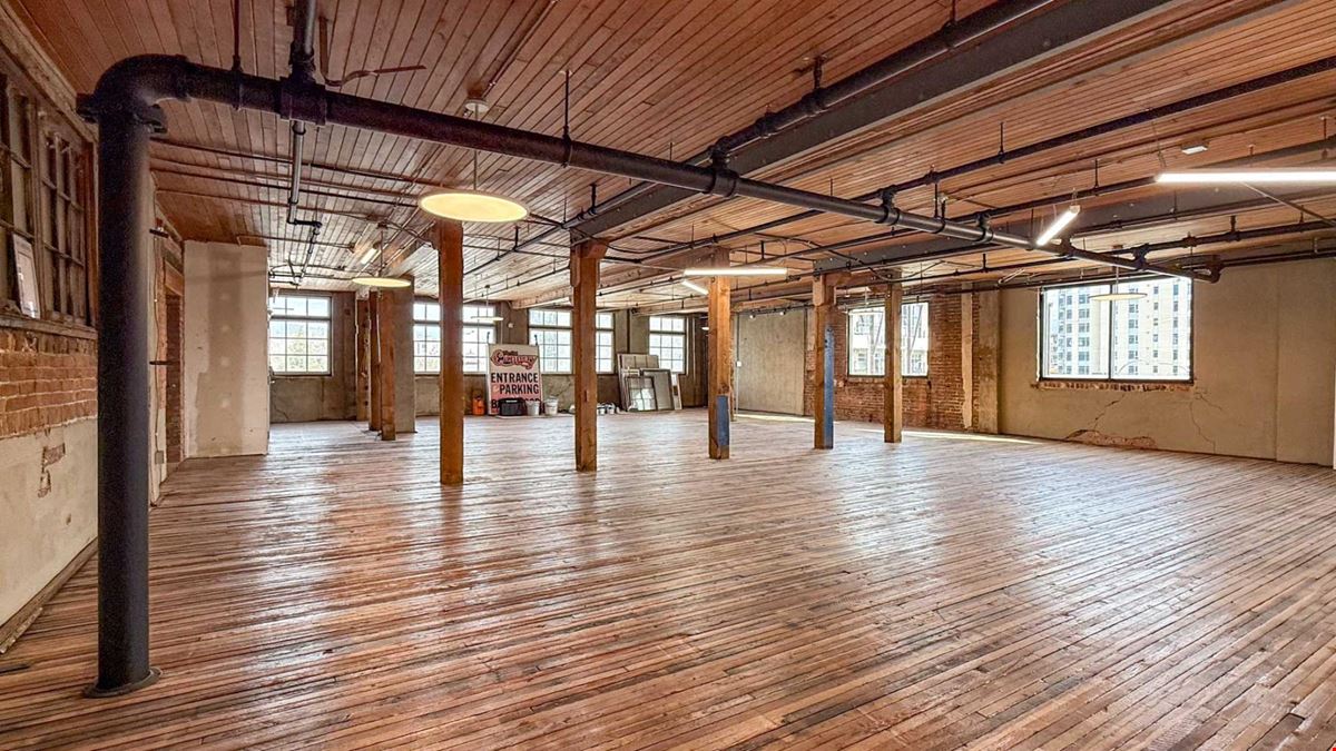 High profile commercial space available in the Old Cannery Building.