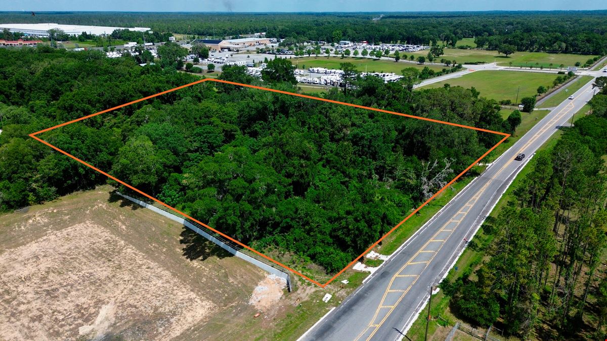 4.23 Commercial Acres Near I-75 in Ocala