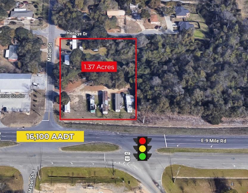1.37 Acres Corner Commercial Parcel