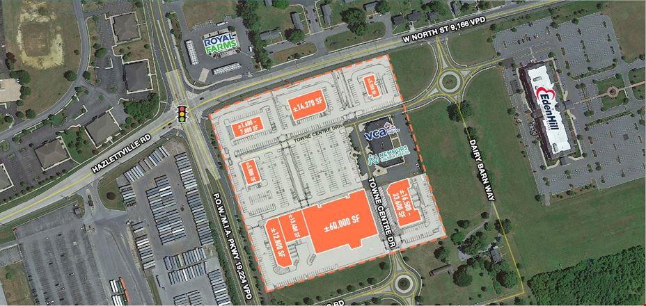 Preview of Retail space for Rent at 201 Towne Centre Drive