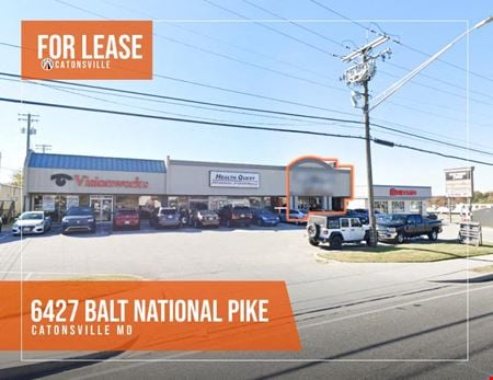 Preview of commercial space at 6427 Baltimore National Pike