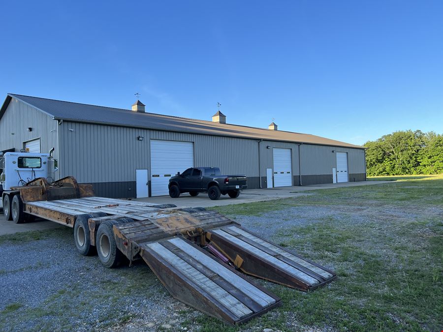 Industrial Building up to 13 acres of Land & Warehouse with Office Space Minutes to Clarksville