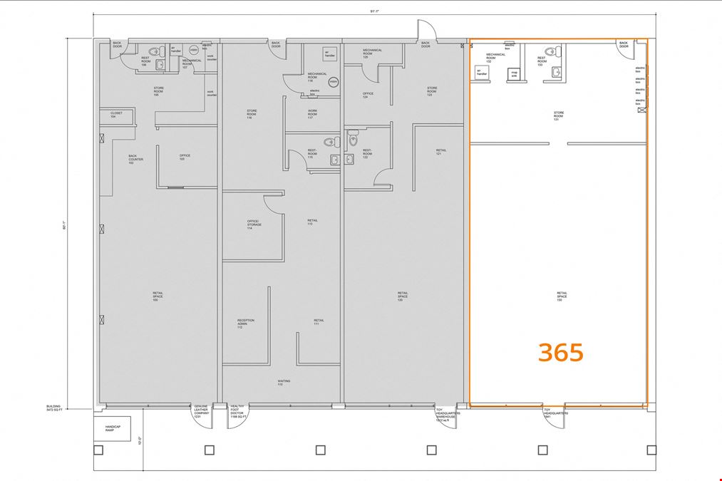 Southland Drive Retail Space For Sublease