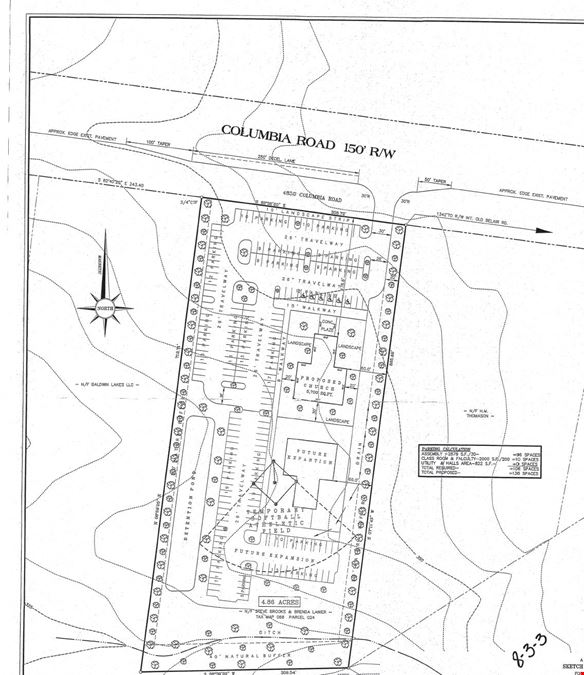Special Use (S-1) Zoned Columbia County Parcel
