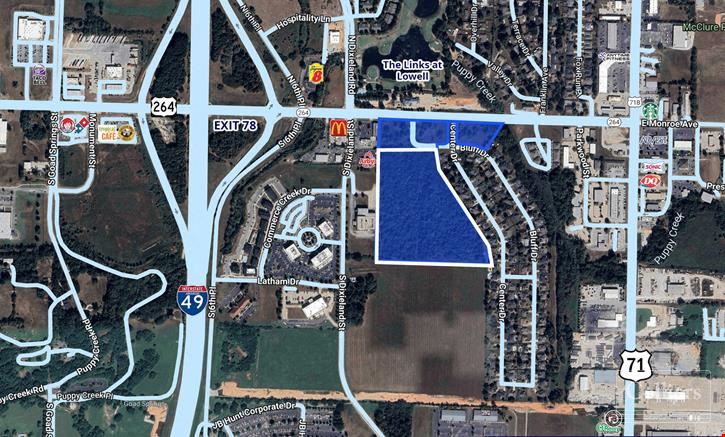 319 W Monroe Ave, Lowell, AR - 17.93 acres