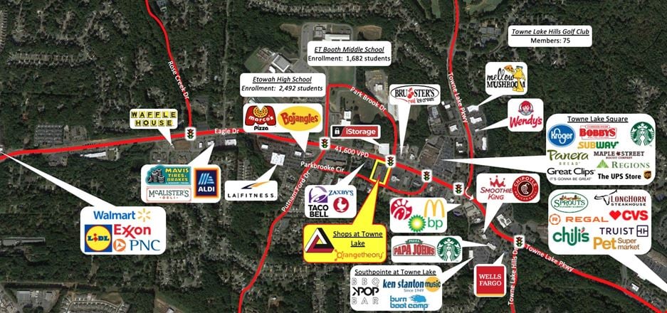 Preview of Retail space for Rent at 200 Parkbrooke Dr