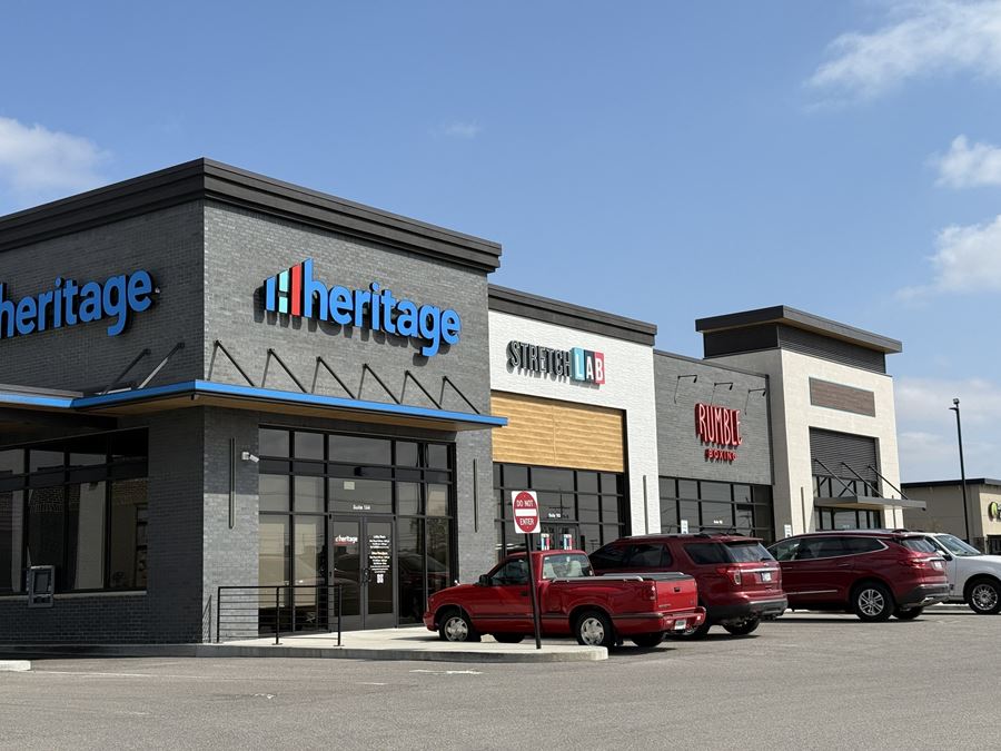 Burkhardt Rd Retail Frontage in The Promenade