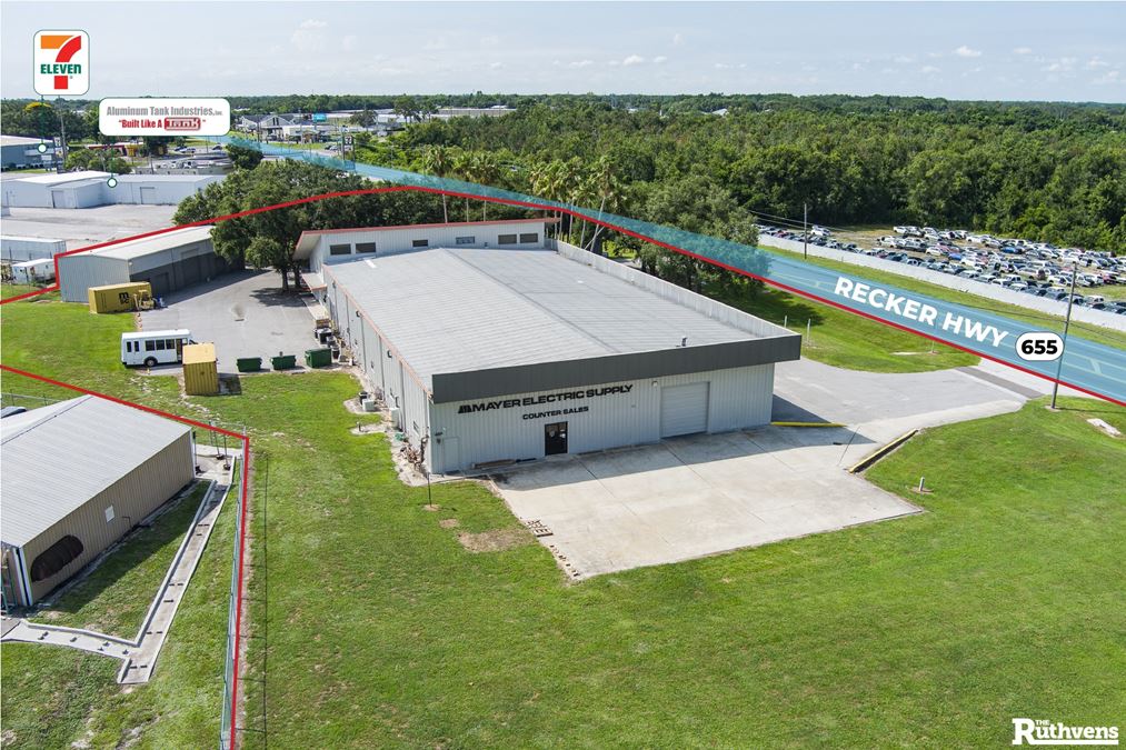 3,900 SF - 9,900 SF Warehouse / Flex on Recker Hwy
