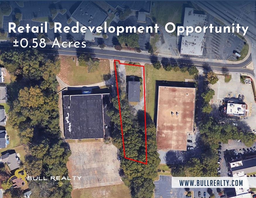 Retail Redevelopment Opportunity | ±0.58 Acres