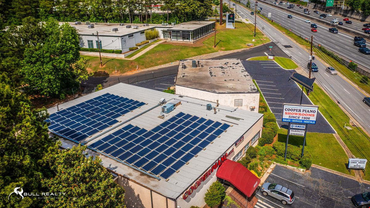 Showroom Building with I-85 Visibility | Brookhaven, GA | ±9,600 SF