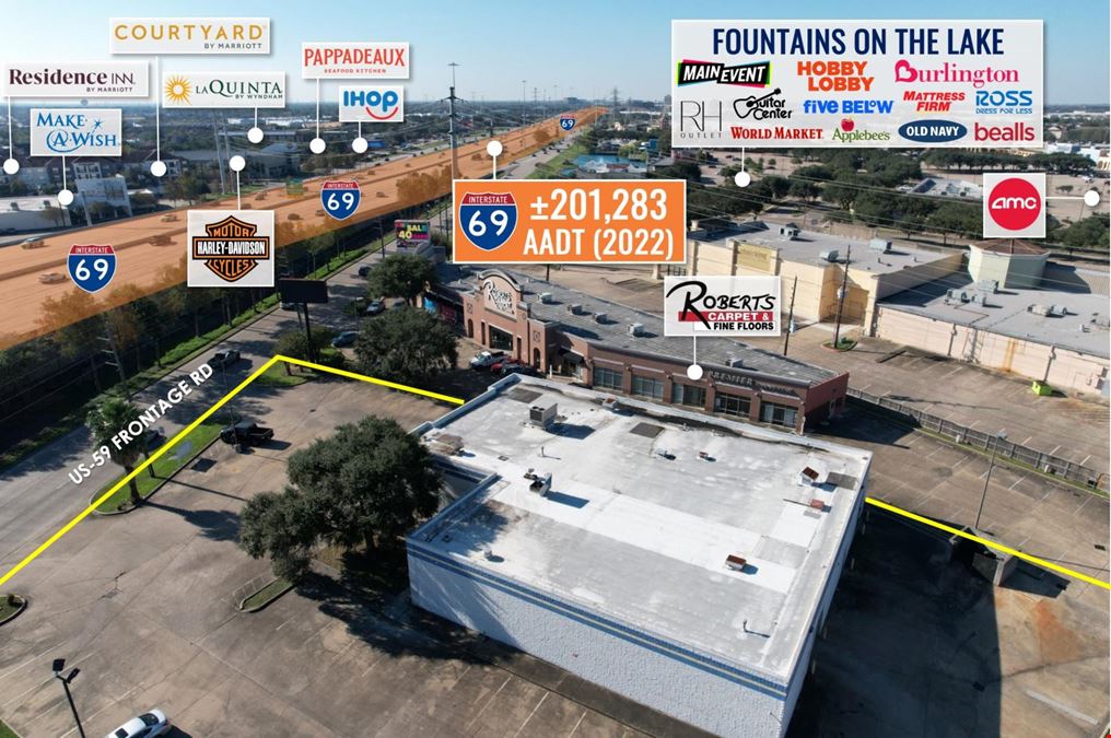 REIT Sale | 10K SF Former NTB | 201K VPD | Houston MSA