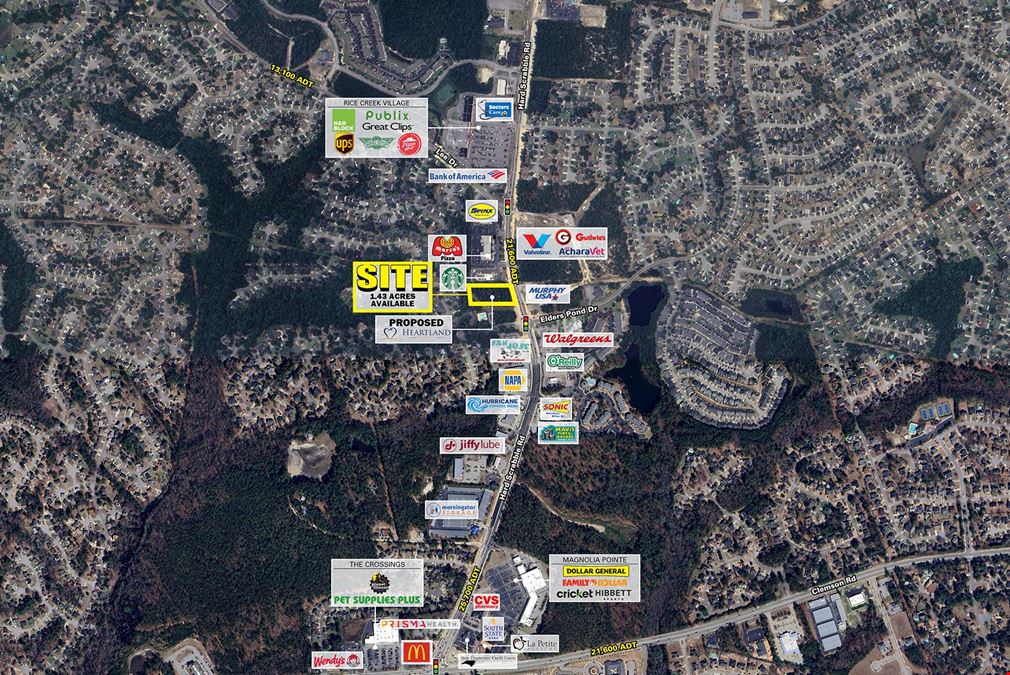Hard Scrabble Rd & Elders Pond Dr