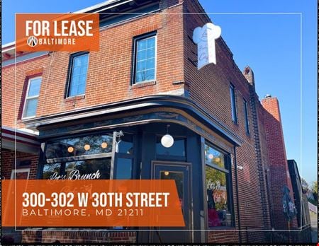 Preview of Retail space for Rent at 300 w 30th Street Baltimore, MD 21211