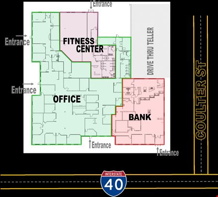 Preview of Retail space for Rent at 7205 I-40 West