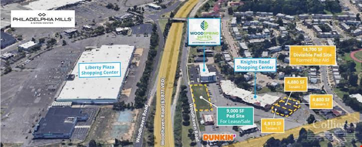 Retail & Pad Opportunities at Knights Road Shopping Center