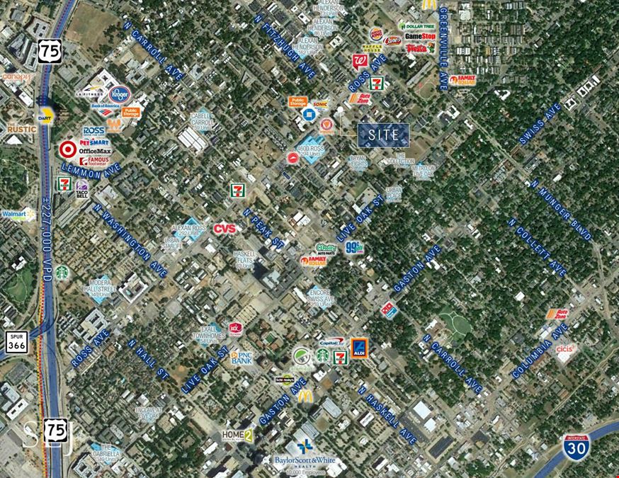 East Dallas Drive-Thru Pad Site