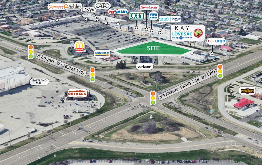 Class A Retail on Veterans Pkwy