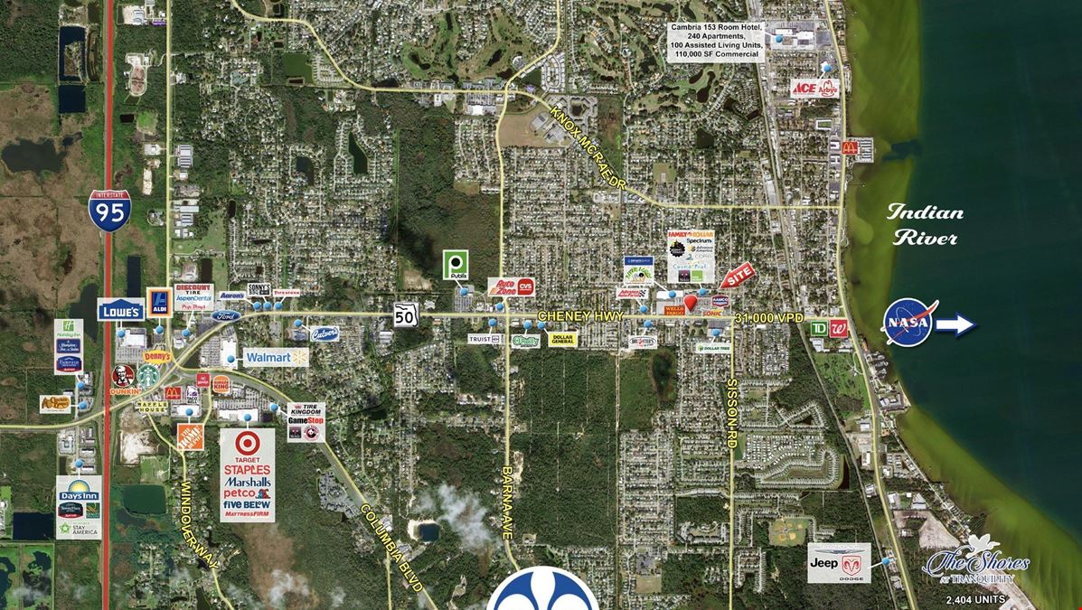 Half Acre +/- Ground Lease/ For Sale