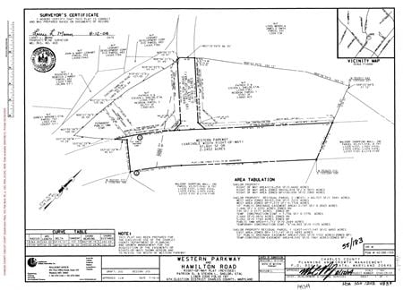 Preview of VacantLand space for Sale at Hamilton Road & Western Parkway