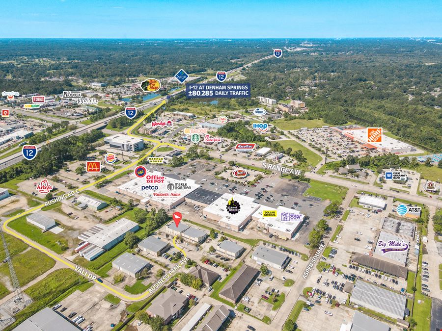 Spacious Office-Warehouse Suites ±0.4 Mile from I-12
