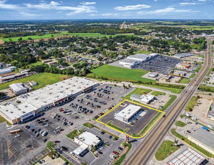 Fully Leased Outparcel Pad in New Iberia