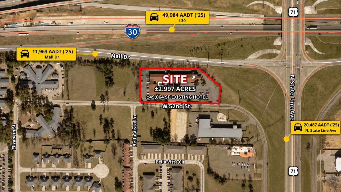 5201 N State Line | Hotel & Redevelopment Opportunity