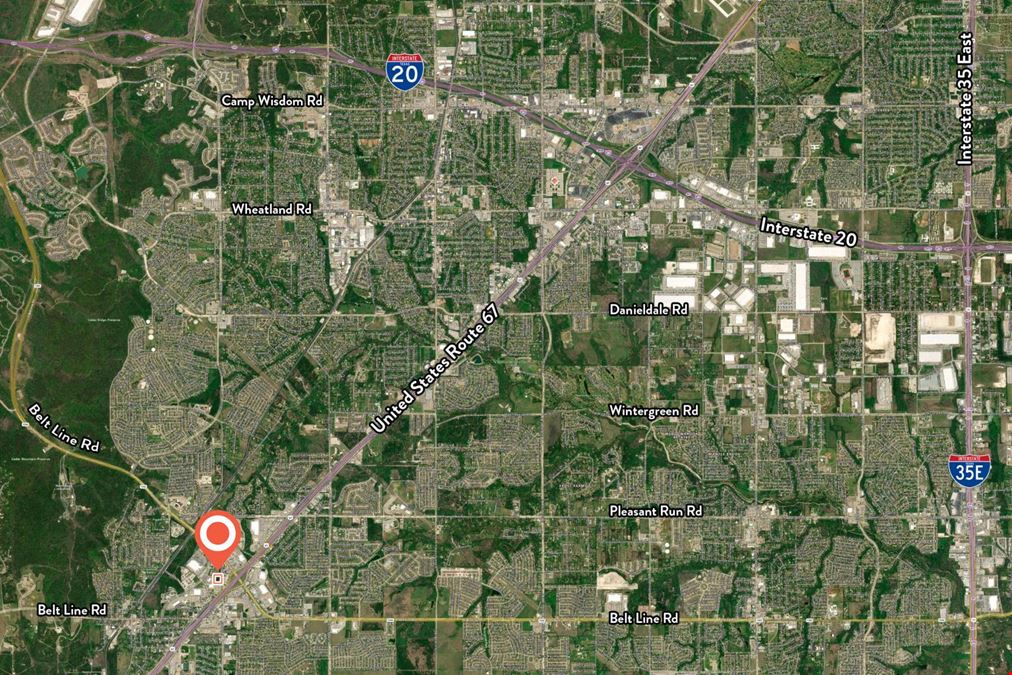 5.105± Acres of Land in Cedar Hill, TX