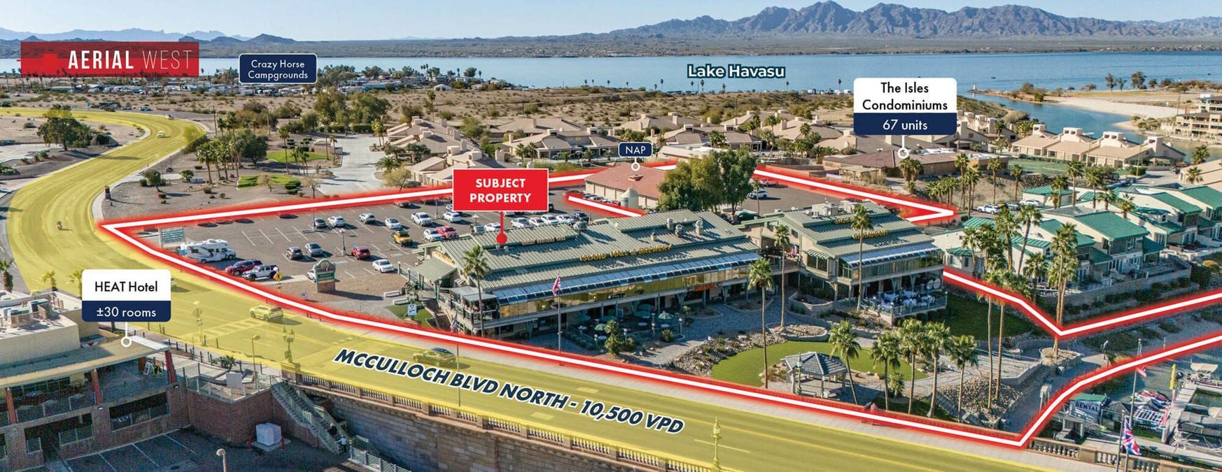 Island Mall at Lake Havasu’s London Bridge