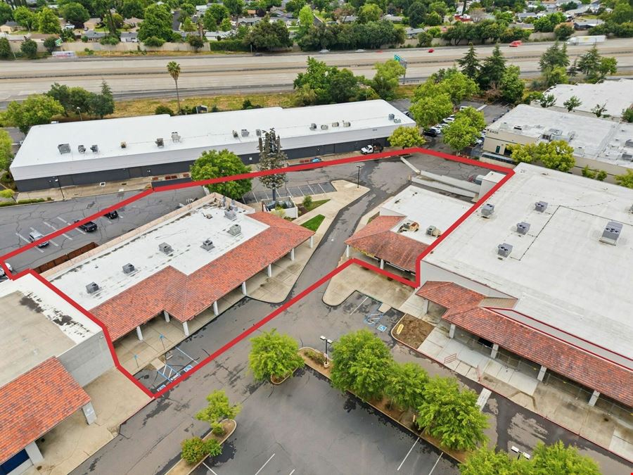 Value Add Strip Center with Cell Tower