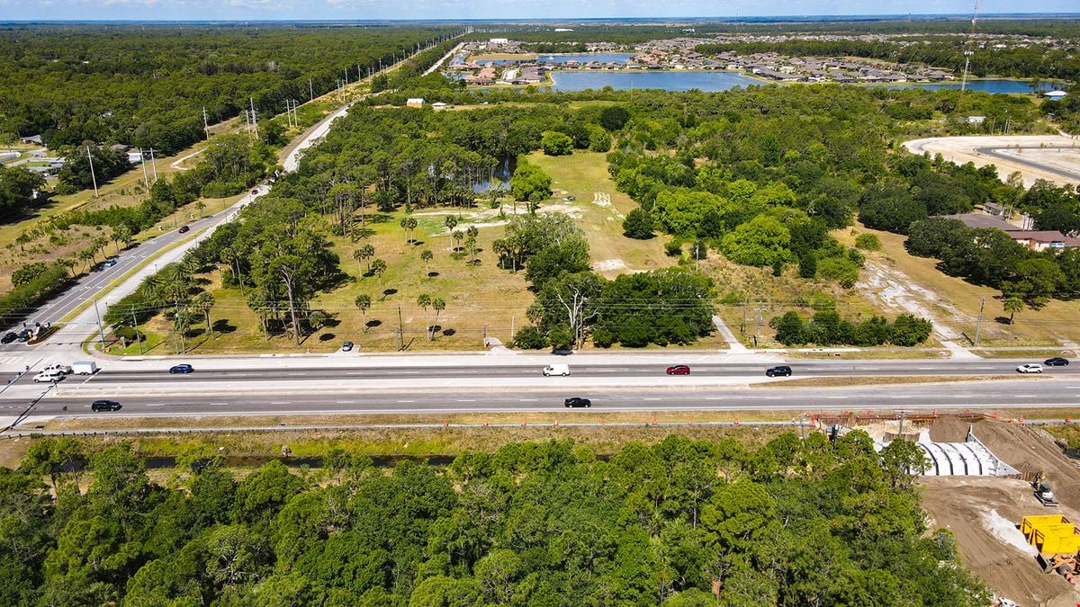 9.65+- Acres Commercial Acres in Major  Growth Area-Minton Road West Melbourne Florida