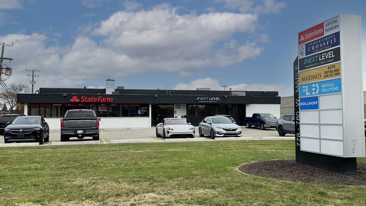 780 W. Maple Road & 0.64 AC Barrett Street