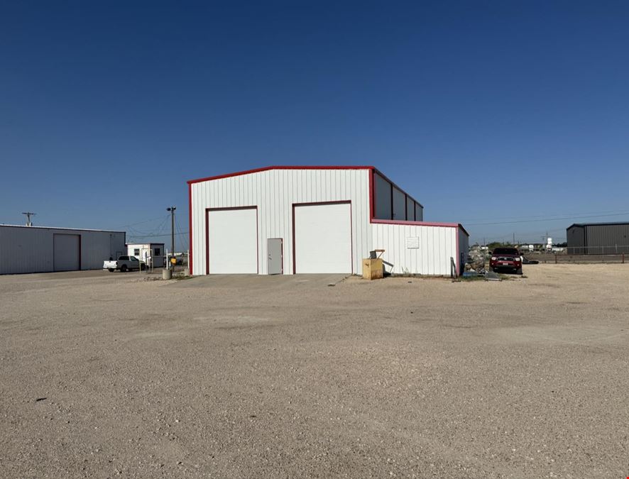 Truck Shop & Large Yard Near I-20 & FM 1788