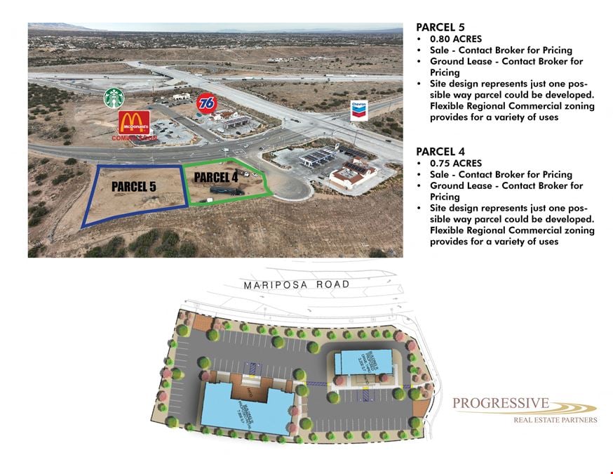 15 Freeway Visible Pads Available