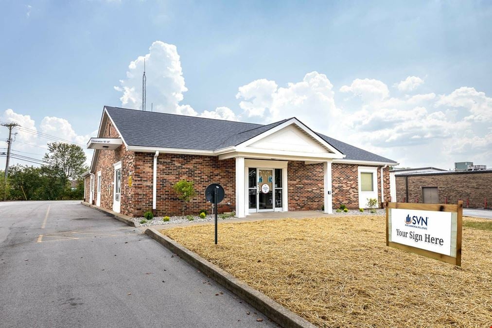 Stand-Alone Office Building with Outdoor Storage