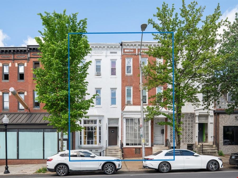 2422 & 2424 N Charles St | 89% Occupied | $59K NOI