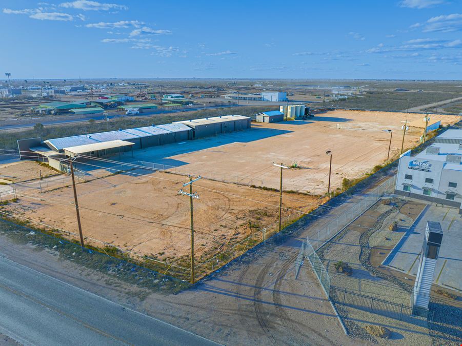 Shop, Office, & Yard w/ ±256' of W Hwy 80 Frontage!