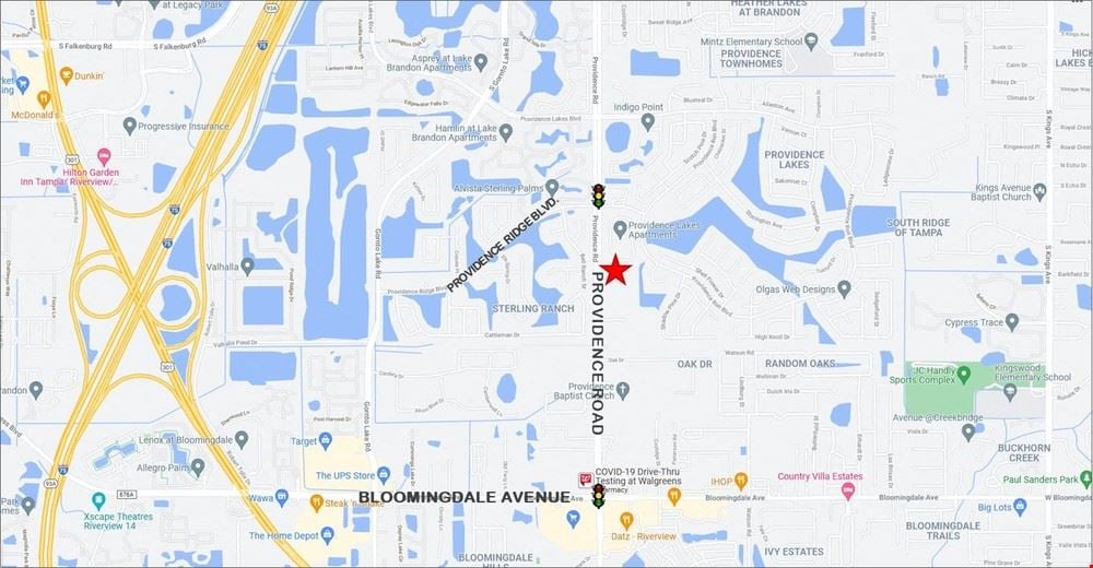 1828-1840 Providence Rd.-1.9 AC :: Res- Development ::  RSC-2 & AS-1, Brandon, FL