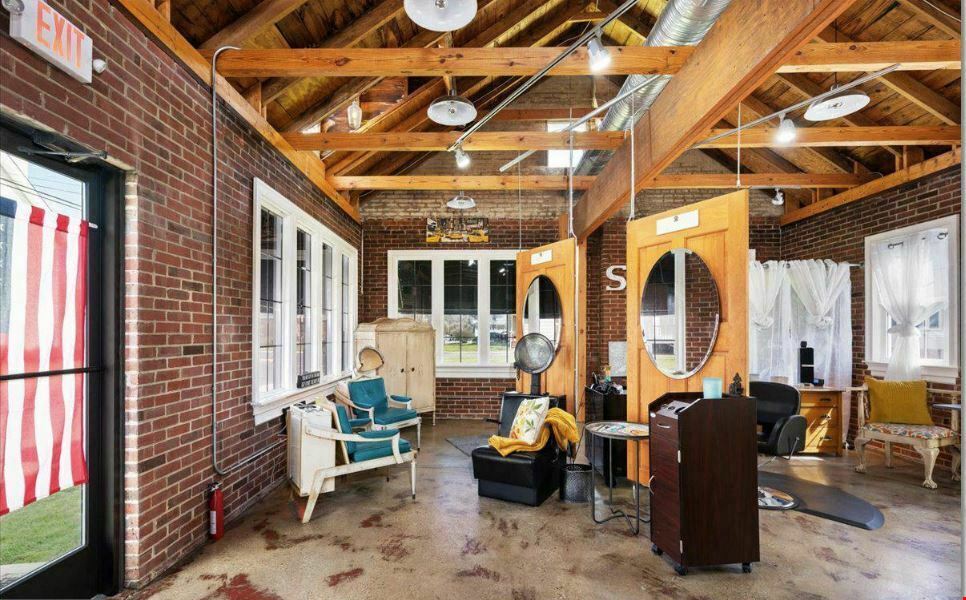 Modern Salon in the R-2 District