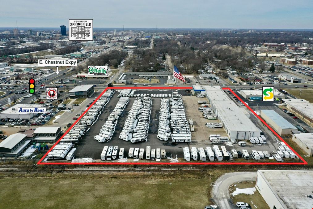 43,434 SF on 7.28 Acres Zoned HC in NE Springfield
