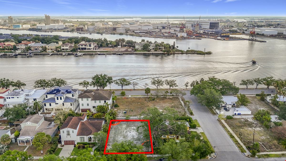Davis Island Residential Lot with Permits in Hand