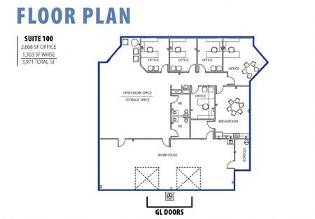 Preview of Industrial space for Rent at 150 S Adkins Way