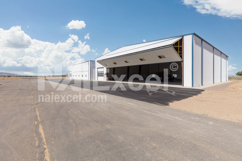 Under Construction Airplane Hangar