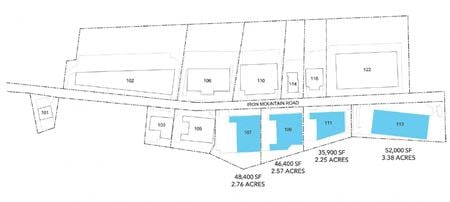 Preview of Industrial space for Rent at 107-113 Iron Mountain Road