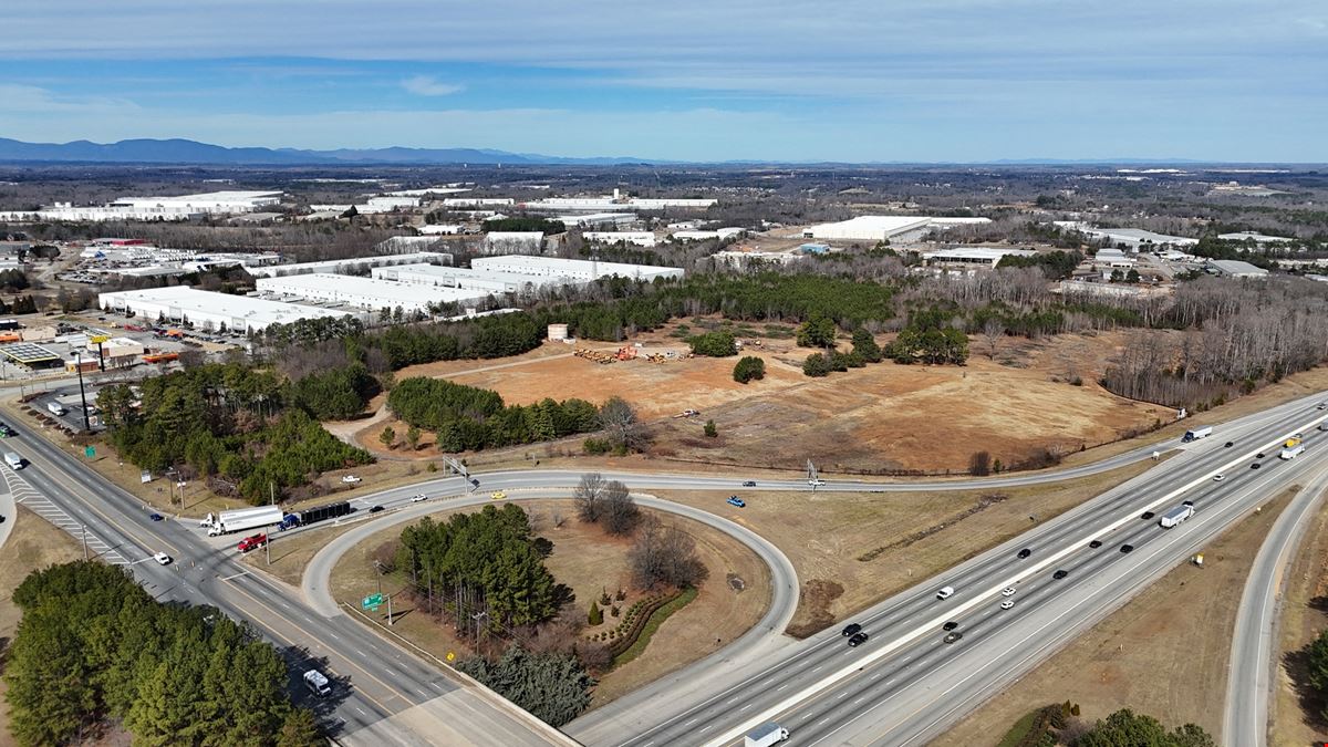 Under Construction- Prime Retail Land Available on I-85