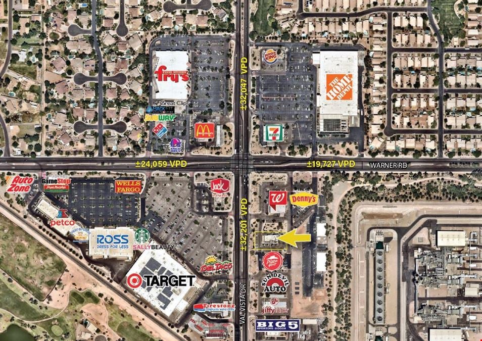 Val Vista Dr & Warner Rd | SEC