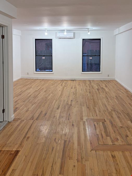 1,250 - 2,500 SF | 139 Nevins Street | Open Concept Retail Space with Full Basement for Lease